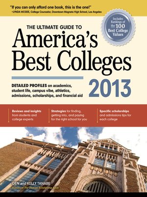 cover image of The Ultimate Guide to America's Best Colleges 2013